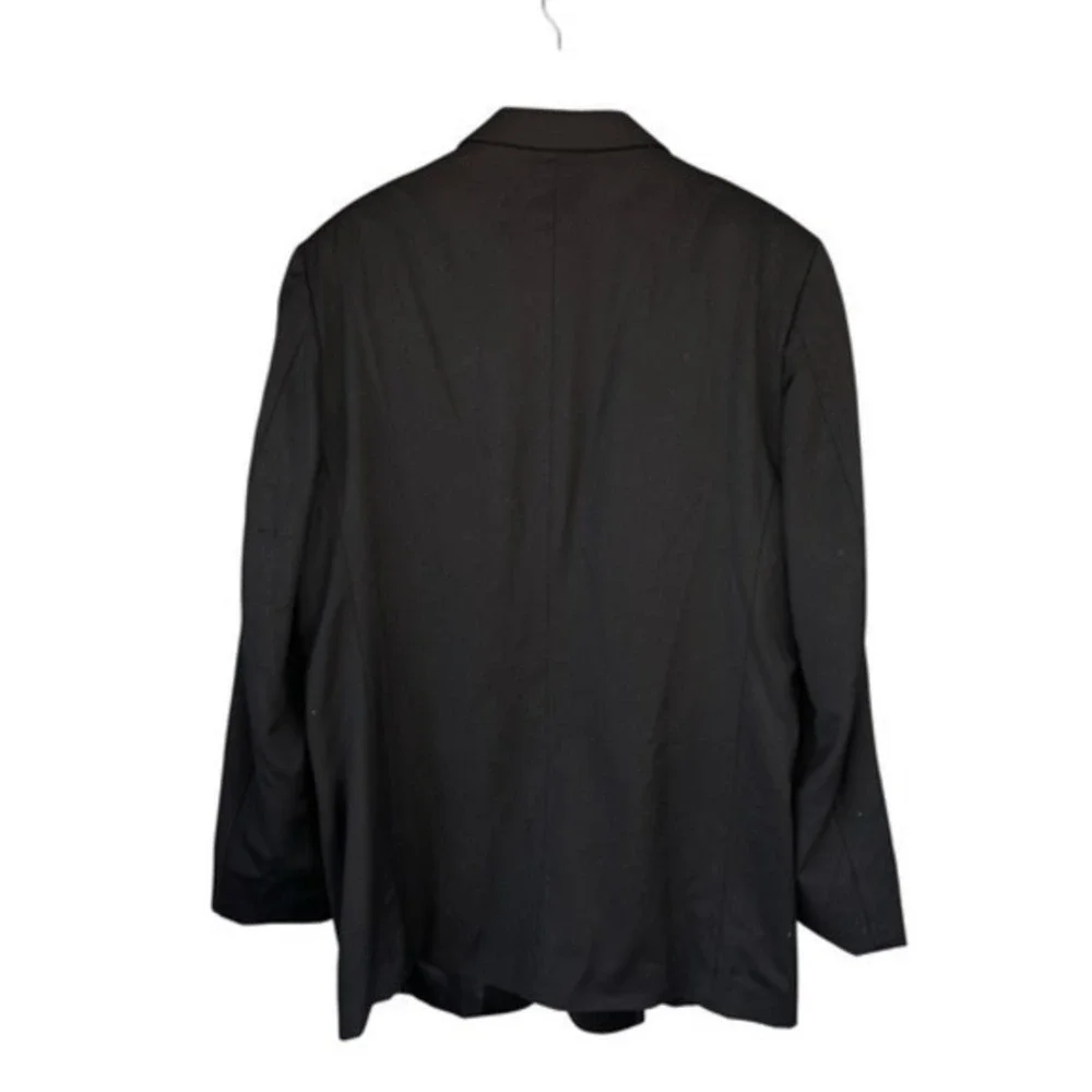 Joseph Abboud‎ Black Tie Blazer 46 Long Loro Piana Wool Tuxedo Jacket